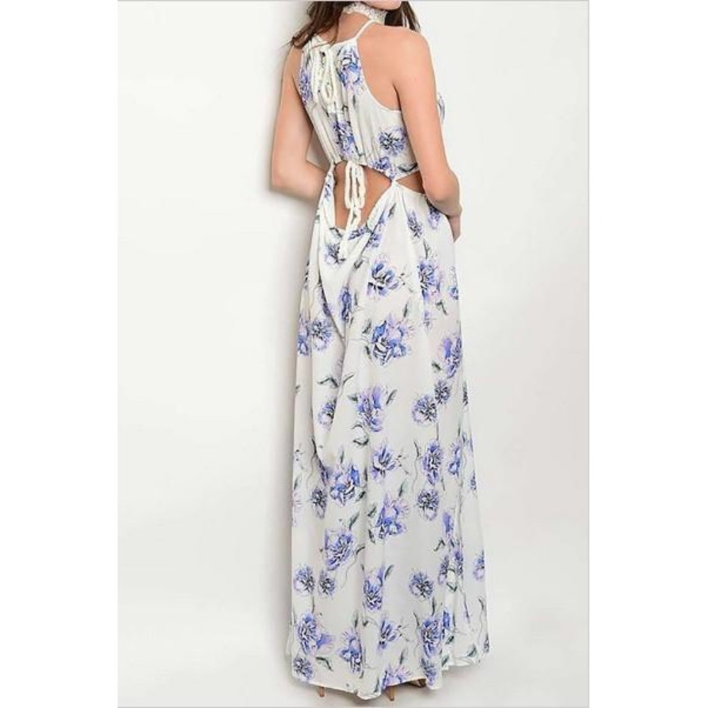 Maxi Dress with Cut Outs - NEW - Picture 2 of 2